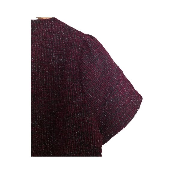 NWT Women's - Draper James Short Sleeve Boucle Dress, Size XL - Picture 11 of 11